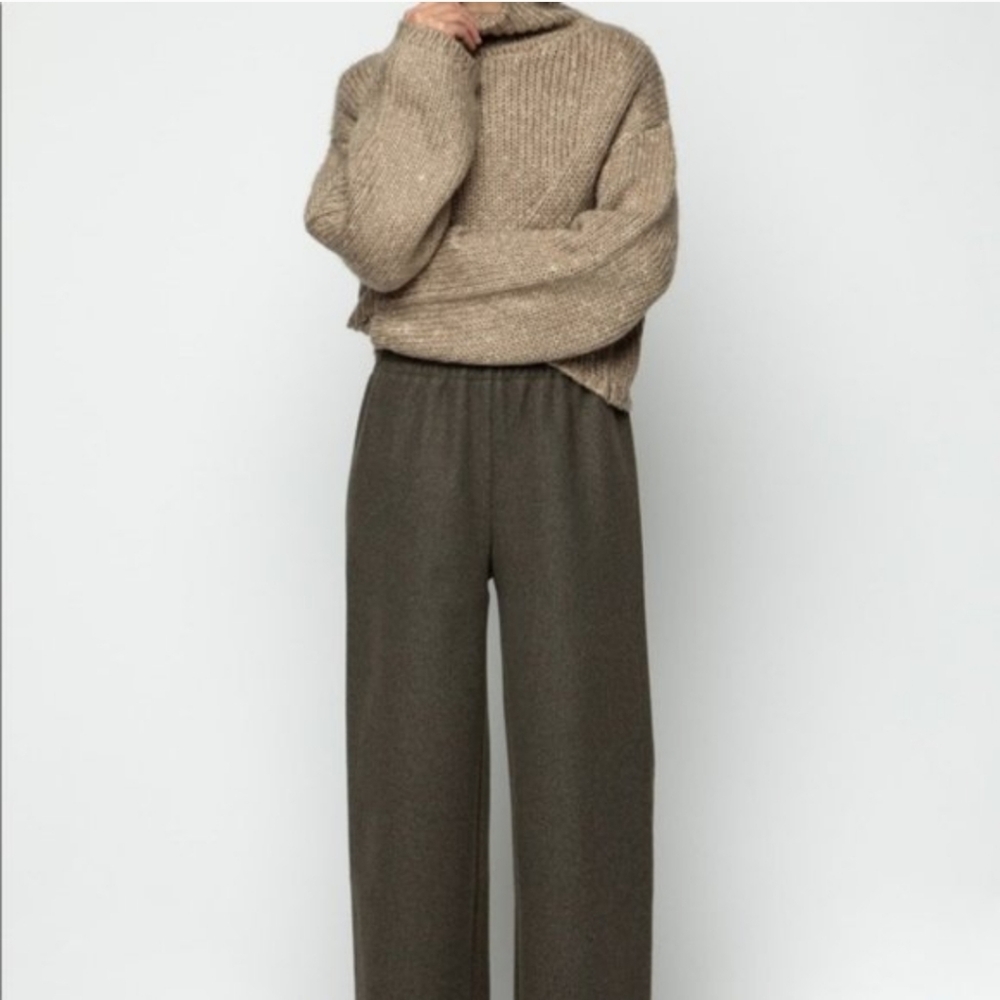 Oak + Fort Elastic Waist Pant